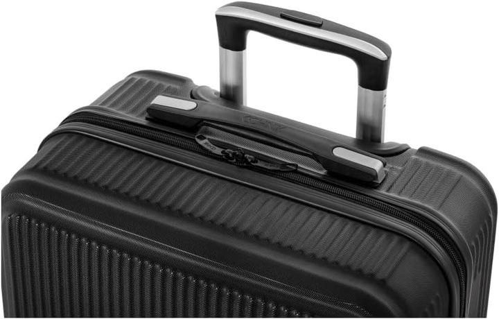 Actual product image Ochnik Hard Shell Spinner Suitcase with Smooth Rolling Wheels and Telescopic Handle