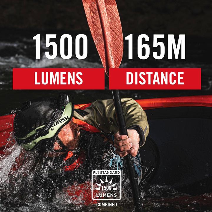 Actual product image Coast WPH30R waterproof rechargeable headlamp (1500 lm)