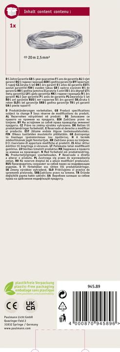 Image du produit Paulmann Wire System Câble de tension