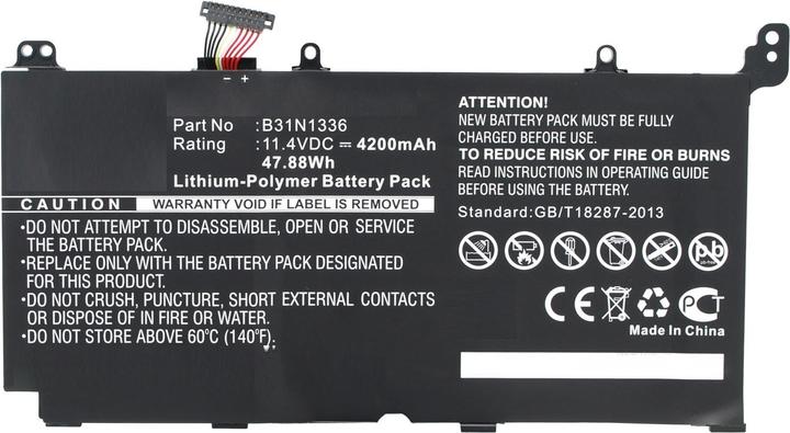 Actual product image CoreParts MBXAS-BA0034 (1 Cells, 4200 mAh)