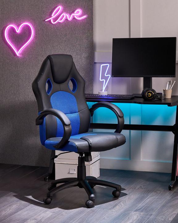 Actual product image Beliani Fotel REST navy blue