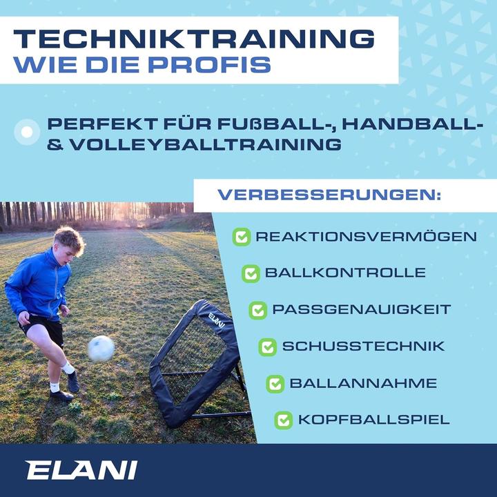 Actual product image Elani Rebounder for football