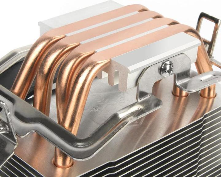 Produktbild Silverstone Technology SST-AR12-RGB - Argon CPU-Kühler mit 4 Wärmerohren, Direct Contact Heatpipe-Te (154 mm)