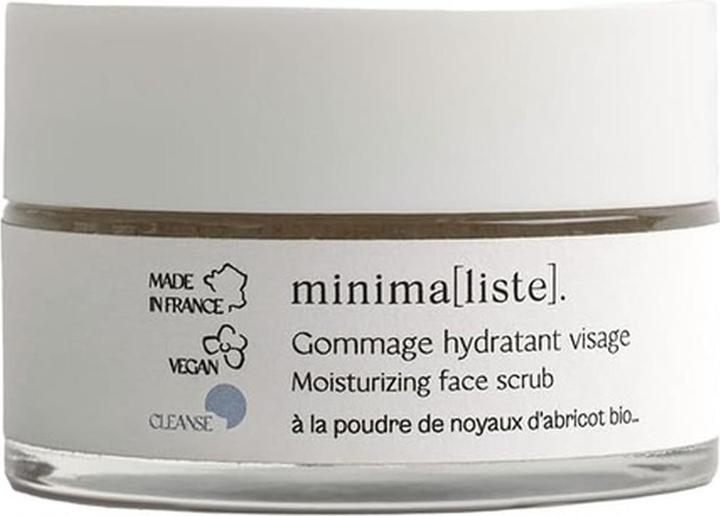 Actual product image Minimaliste Organic Moisturizing Face Scrub (Cleansing gel, 50 ml)