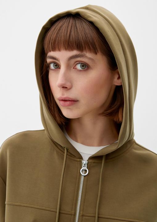 Produktbild s.Oliver Sweatshirt Jacke Sweatshirtjacke mit Kapuze (44)