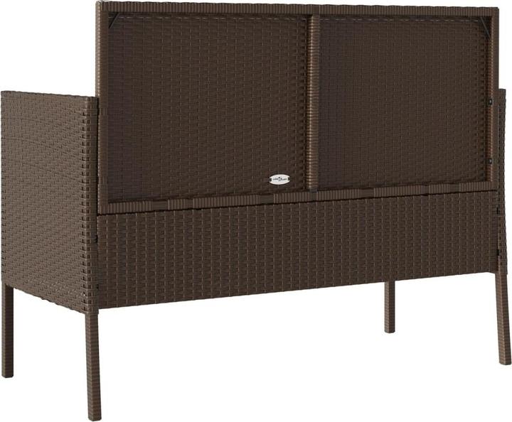 Image du produit vidaXL Ensemble salon de jardin 10 pièces avec coussins