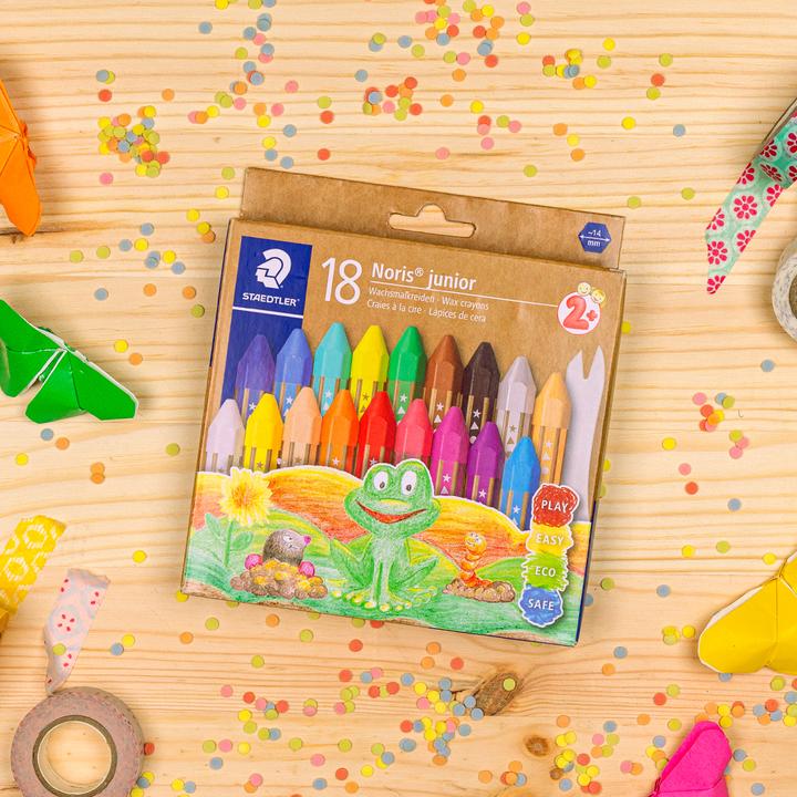 Actual product image Staedtler Noris Junior (Multicoloured, 18 x)