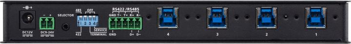 Actual product image Aten 4-Port USB 3.1 Gen1 Industrial Switch