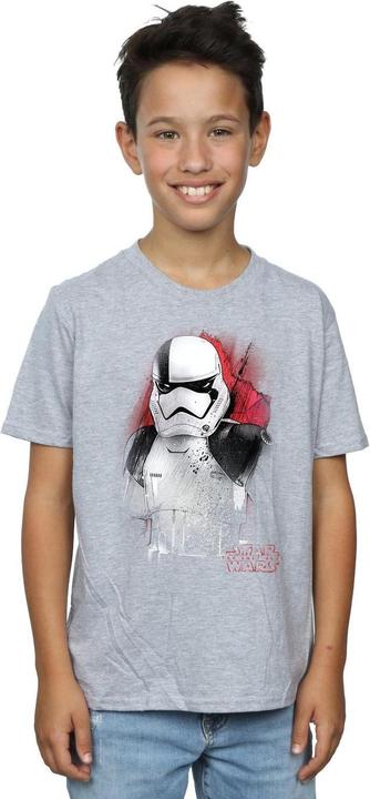 Produktbild Star Wars The Last Jedi Stormtrooper Brushed TShirt Jungen (152, 158)