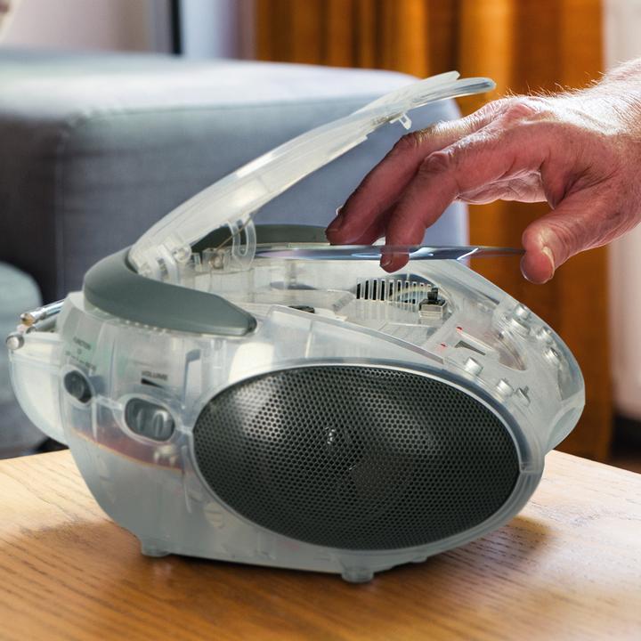 Image du produit Lenco SCD-24 transparent (FM, Bluetooth)