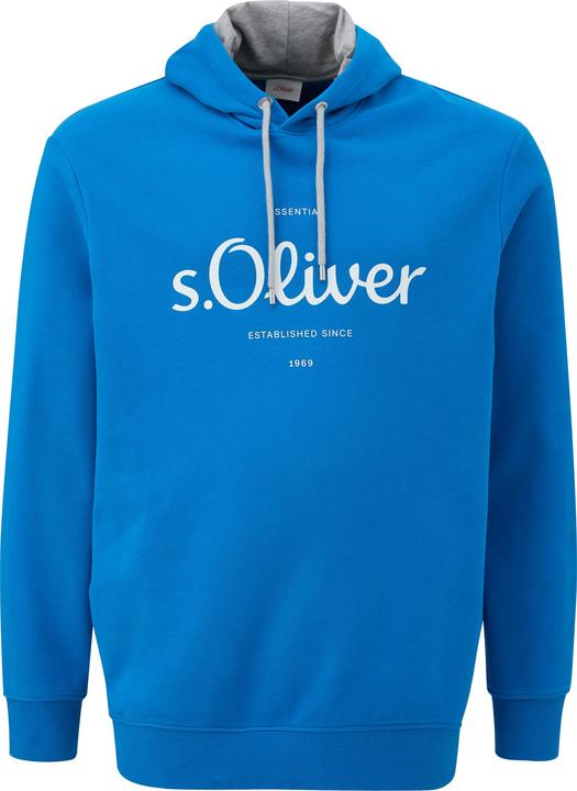 Image du produit s.Oliver Sweatshirt Sweatshirt mit gummiertem Label-Print (3XL)