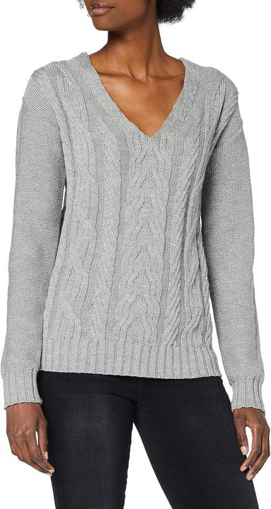 Produktbild 7 For All Mankind Dames V-hals Cable Knit Shirt (M)