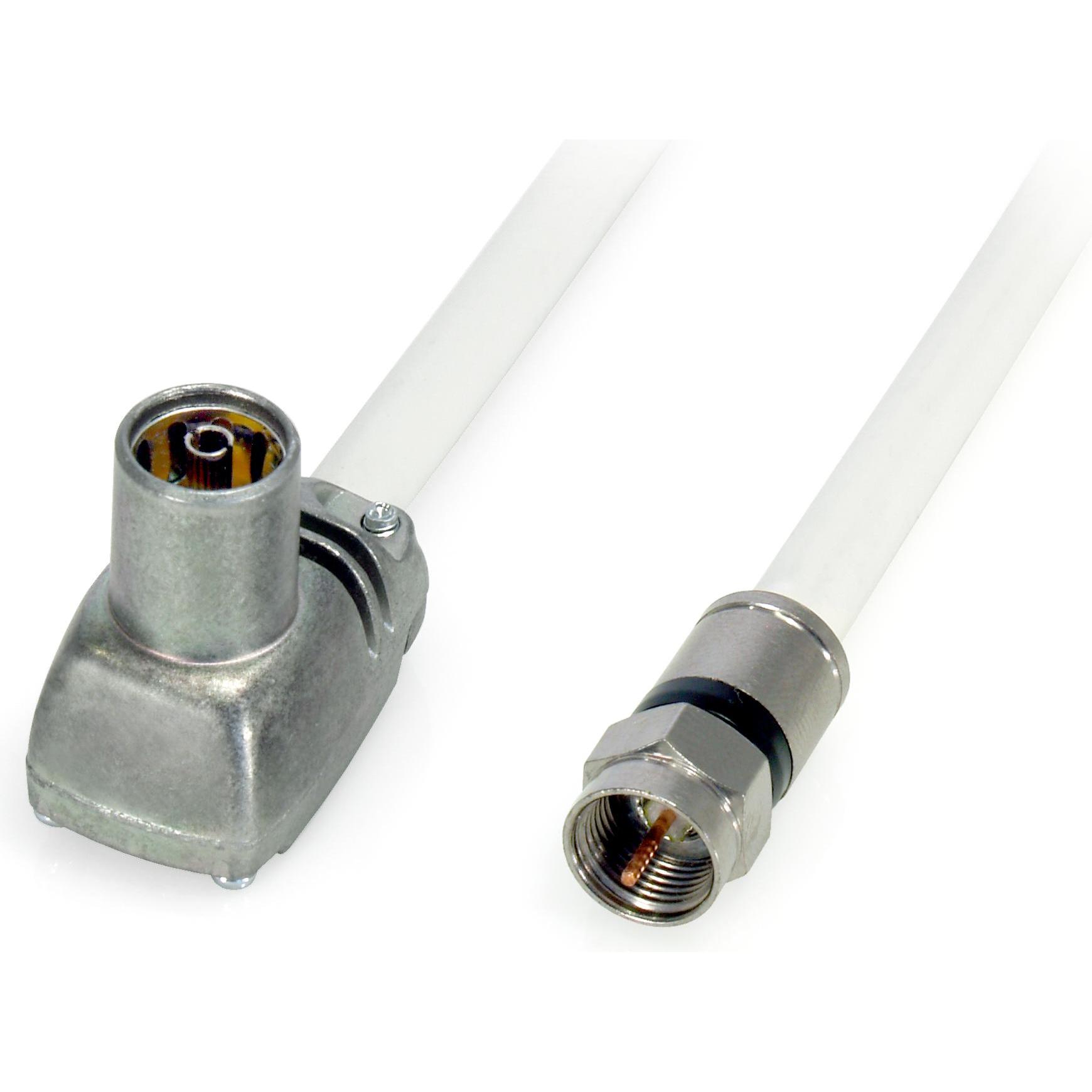 Televes FS-KKW2030 Hochgefl.-Anschlusskabel. F/IEC-W-Buchse FSKKW2030 (120 dB, Antennendose), Antennenkabel
