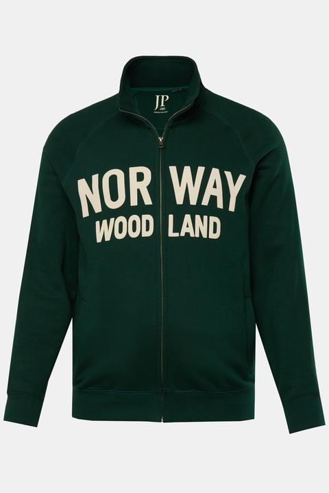 Produktbild JP1880 JP 1880 Sweatjacke, Stehkragen, Print (L)