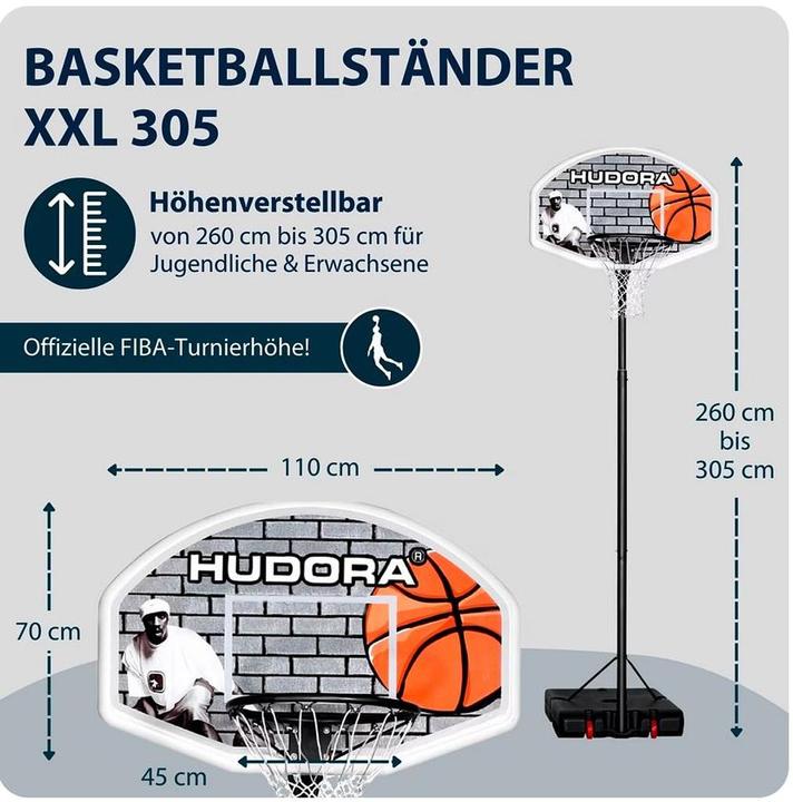 Image du produit Hudora Pied de basket-ball PRO XXL