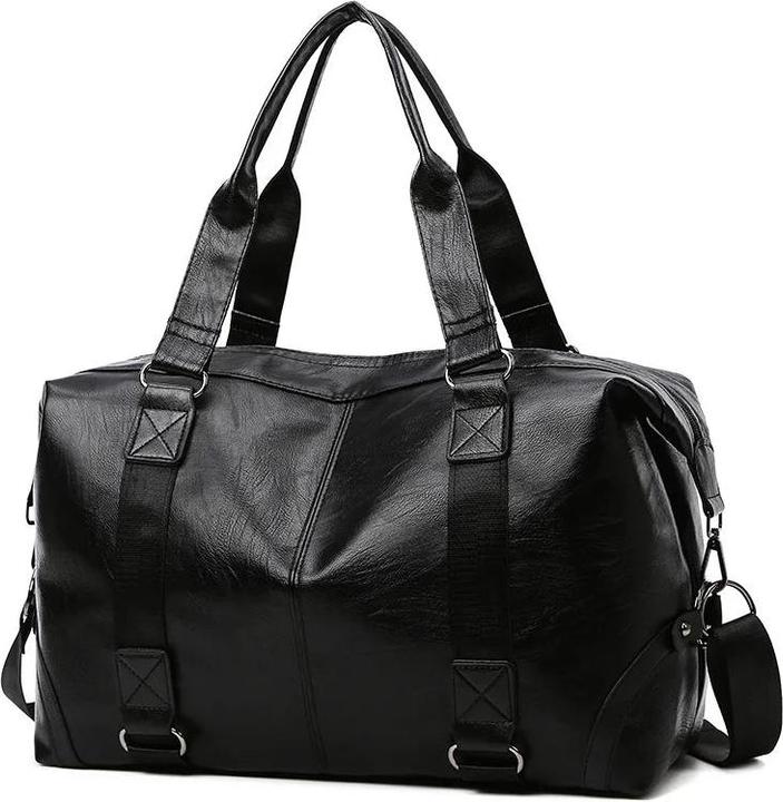 Actual product image Only-Bags.Store Business PU travelling handbag, soft leather structure, shoulder bag, sports training, large