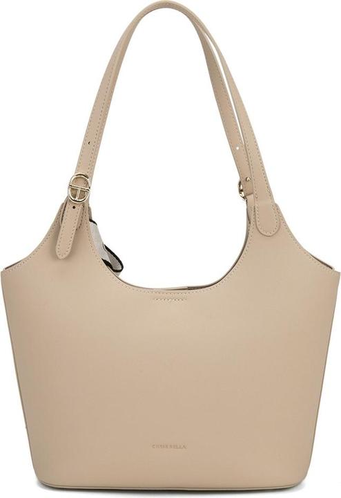 Immagine prodotto Chrisbella Damen Schultertasche - Modell Lumina Chic - 100% Polyurethan - 37.0 X 12.0 X 29.0 Cm