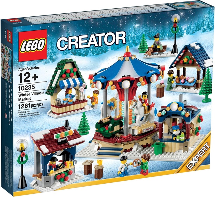 Actual product image LEGO Creator Winter Village Market (10235)