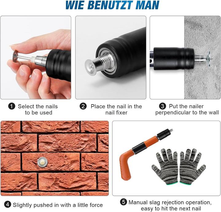 Produktbild Hersance Nagelschussgerät