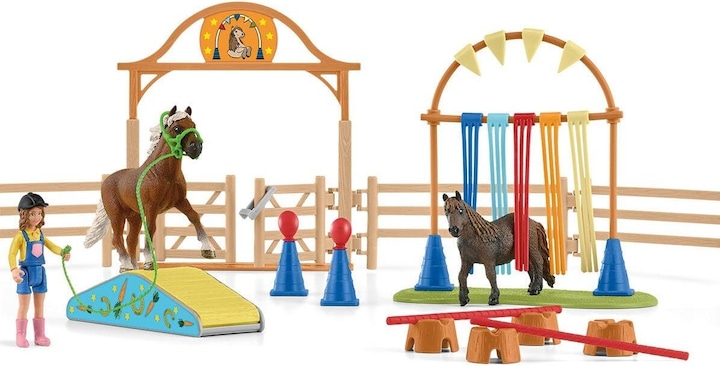 Productafbeelding Schleich Farm World 42481 Pony Agility Training