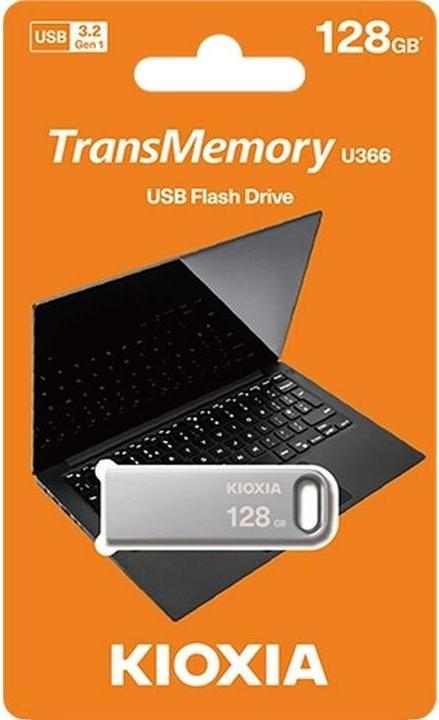 Productafbeelding Kioxia TransMemory U366 128GB Metaal (128 GB, USB-A)