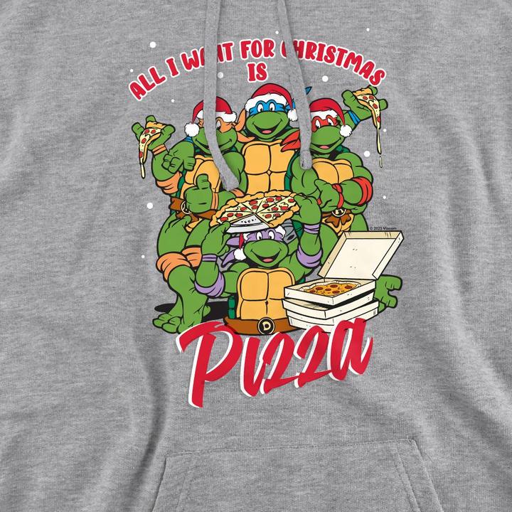 Produktbild Teenage Mutant NT Kapuzenpullover weihnachtliches Design (M)