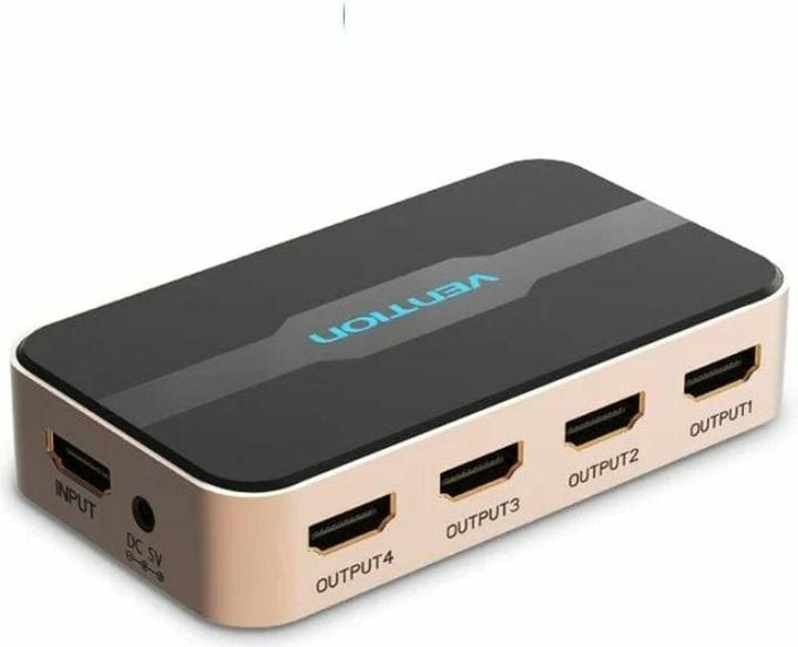 Actual product image Vention 4K/30Hz HD HDMI splitter with power supply / HDMI - x 4 output