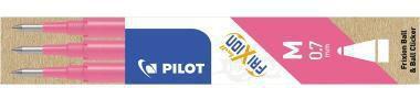 Actual product image Pilot FriXion Refill Set à 3 (Pink, 0.35 mm, 3 pcs.)