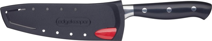 Actual product image Master Class Edgekeeper Stainless Steel Self-Sharpening 12cm Santoku Knife, Carded (12 cm)