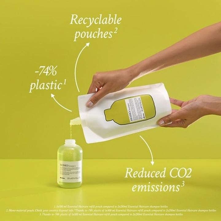 Image du produit Davines Essential Haircare - Recharge de shampooing Momo (500 ml, Shampoing liquide)