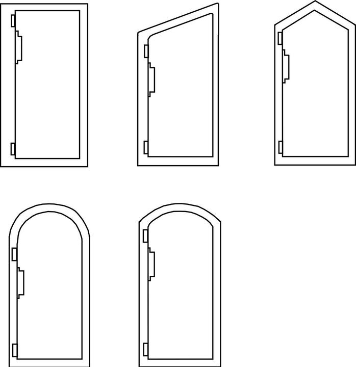 Produktbild G-U Falz-Türschliesser GU FTS (Balkontür, Holztür, Zimmertür, Indoor)