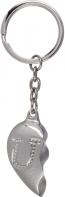 Actual product image Ootb Metal keychain, Broken Heart