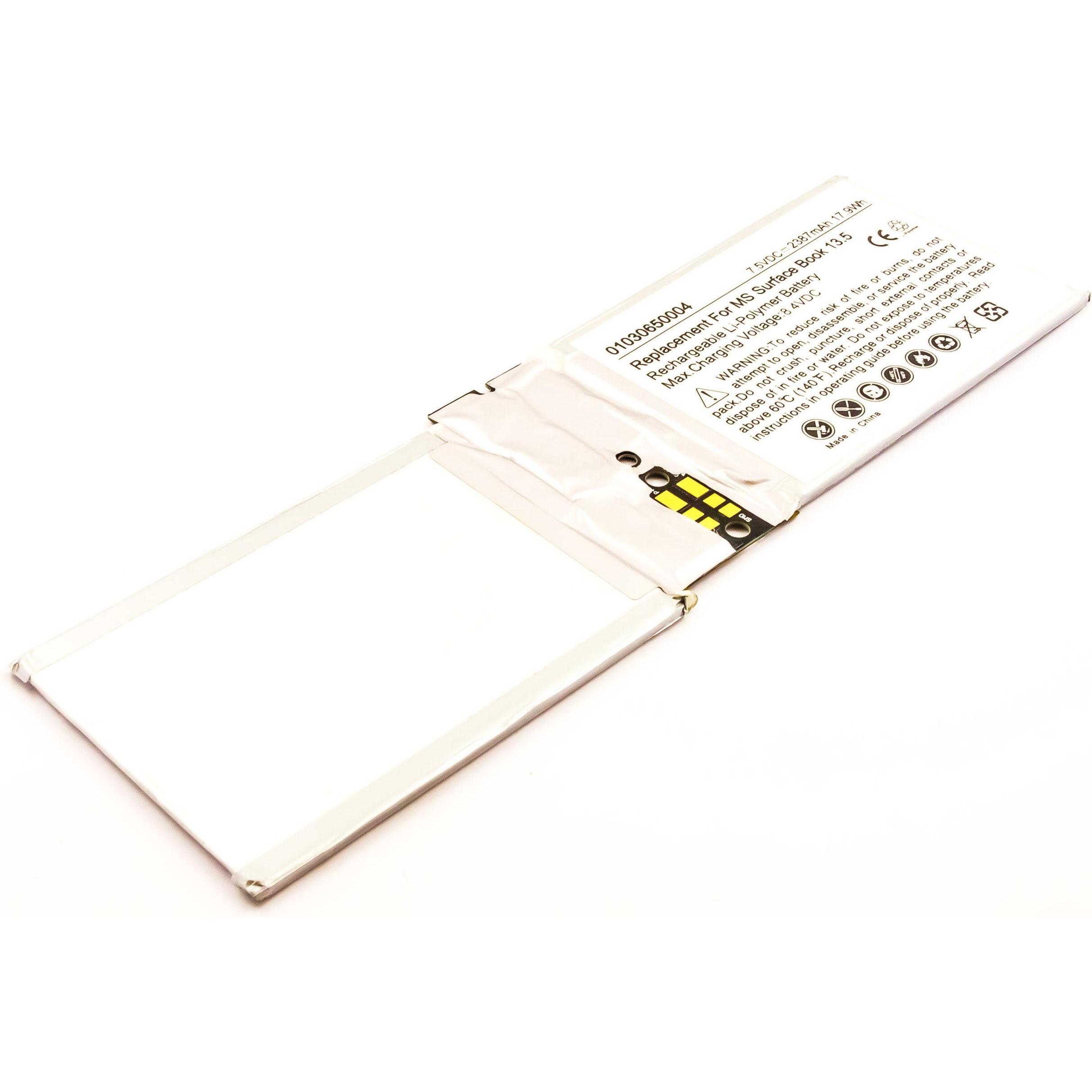 AGI 69072 - Akku - Microsoft - Surface Book 13.5 (2387 mAh), Notebook Akku, Weiss