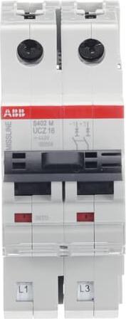 Image du produit ABB S402M-UCZ16 Z,16A,250V 2CCS572001R1168