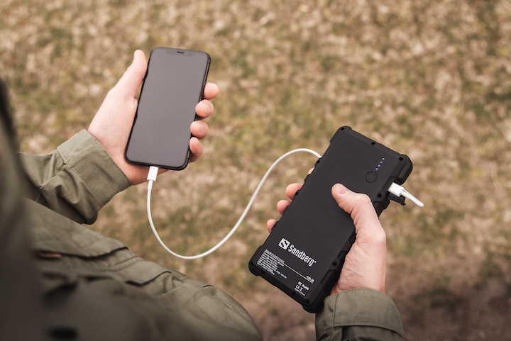Actual product image Sandberg Outdoor Solar Powerbank (24000 mAh, 2 W, 88.80 Wh)