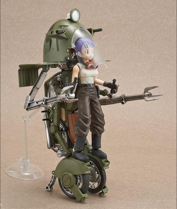 Actual product image Bandai Model Kit Dragon Ball Funkoe Rise Mech Bulma Motorcycle