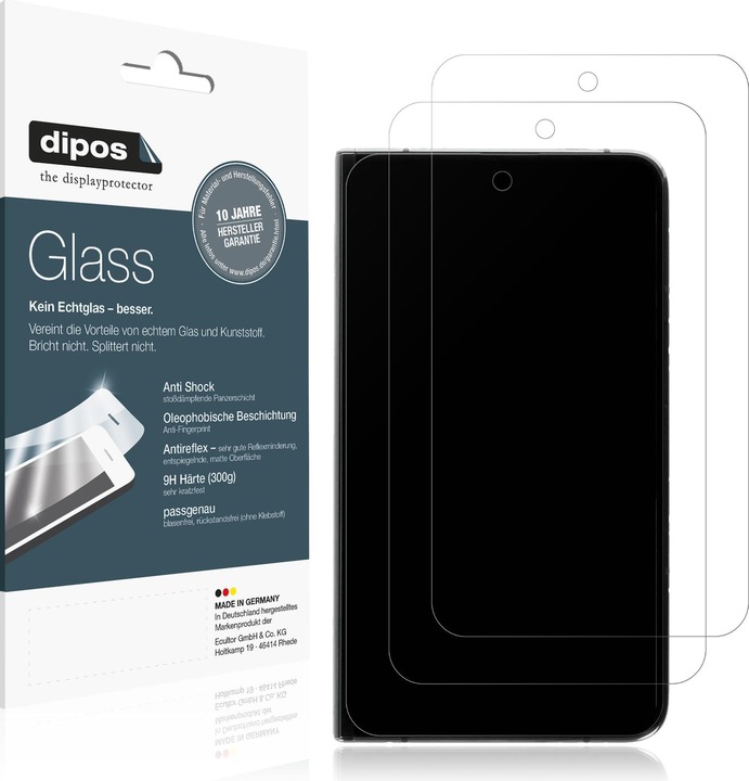 Produktbild Dipos Anti-Shock Displayschutz Matt 9H (1 Stück, Google Pixel Fold)