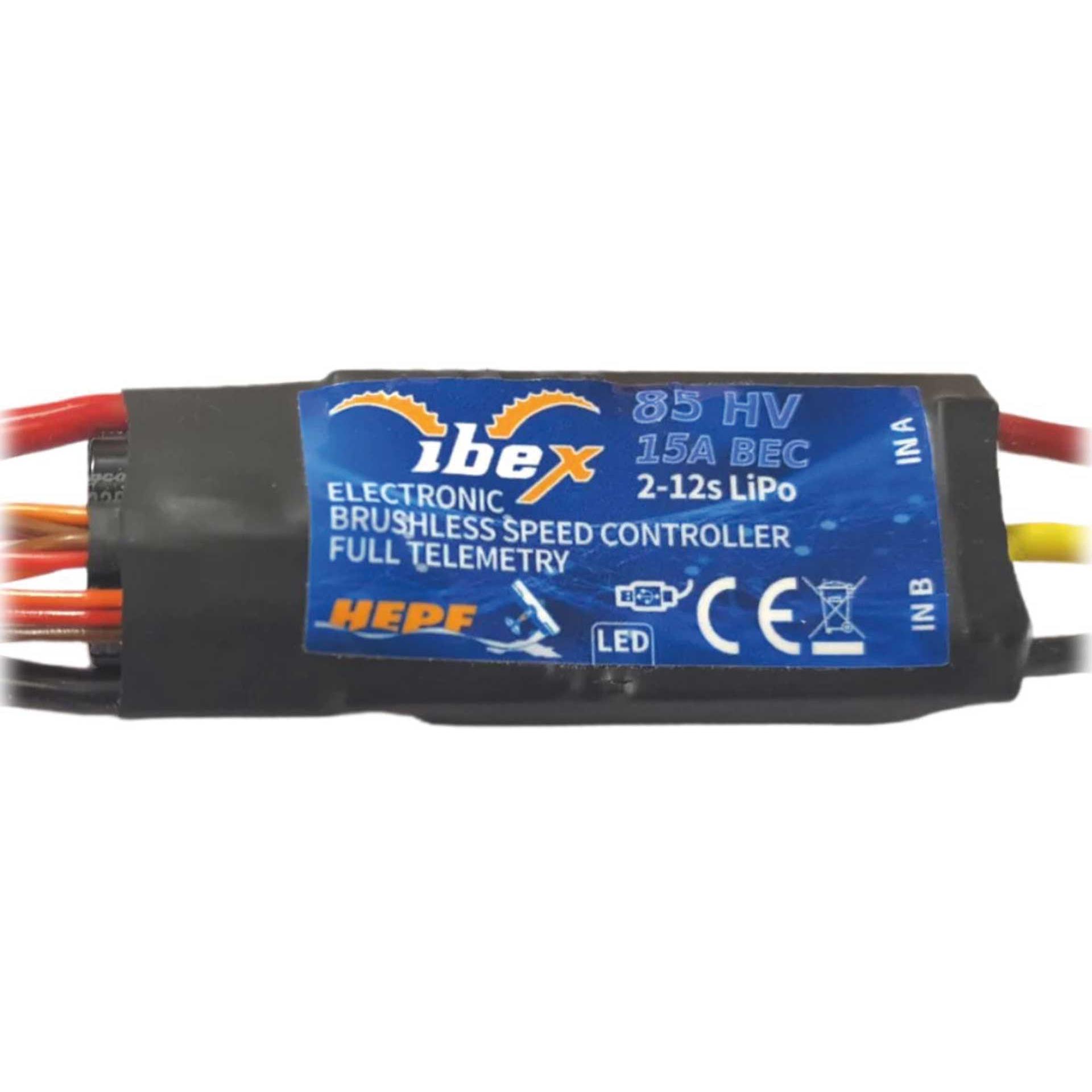 Hepf Regolatore brushless Ibex 85A BEC