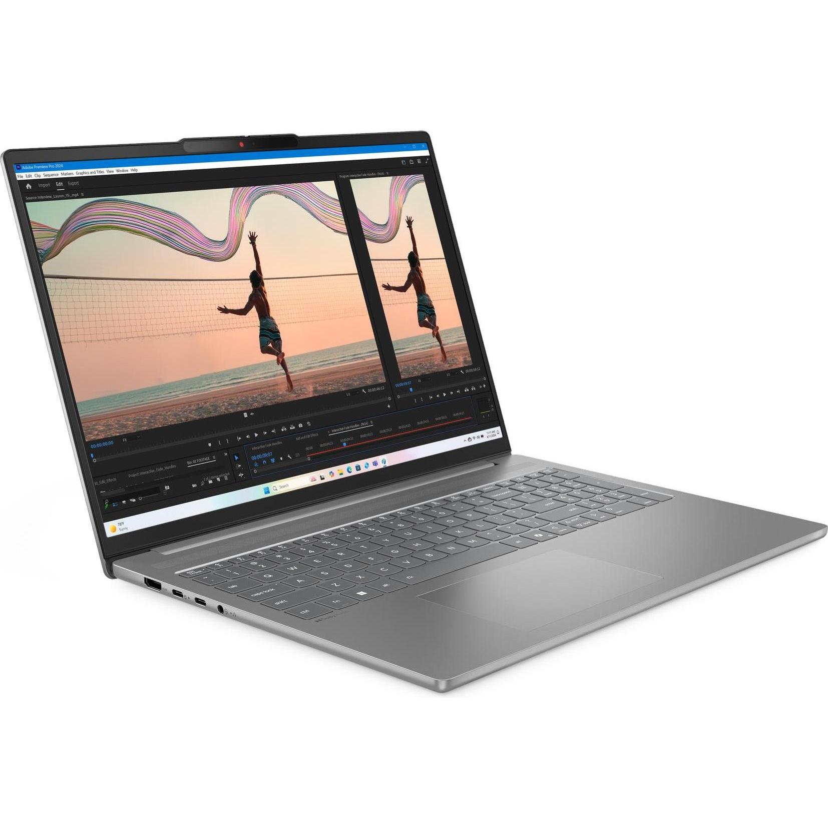 Lenovo IdeaPad Slim 5 (16", 1000 GB, 16 GB, Englisch International, AMD Ryzen 7 7735HS), Notebook, G
