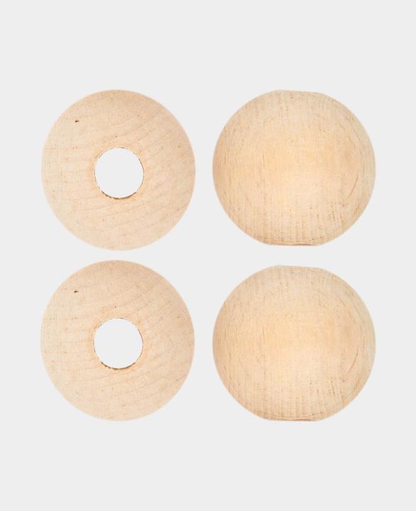 Produktbild I Am Creative Rohholzkugeln, Holzperlen