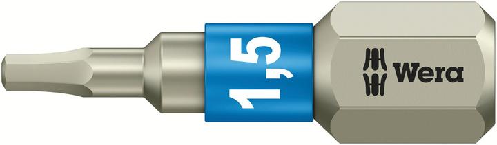 Actual product image Wera 3840/1 TS Hex-Plus 1,5 x 25 mm (Allen screw)