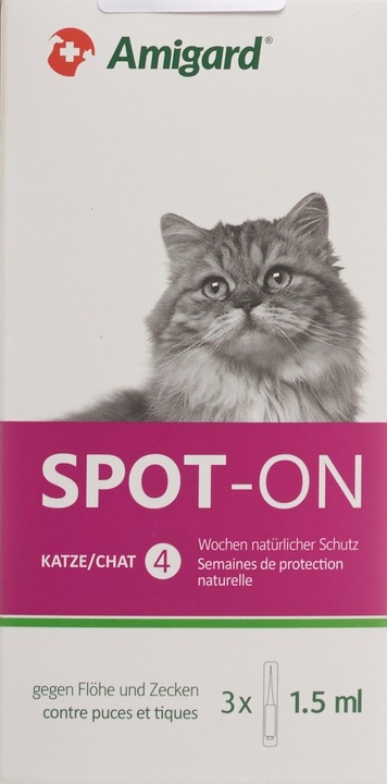 Produktbild Amigard Spot-On (Katze, 12 ml)
