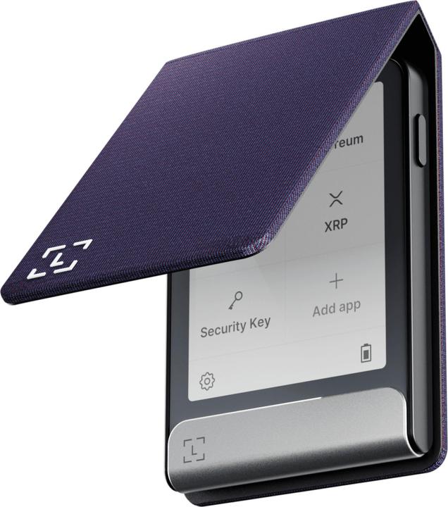 Actual product image Ledger Flex Magnet Folio party aubergine