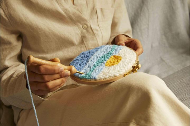 Actual product image DMC Stickset Mindful Making the sea