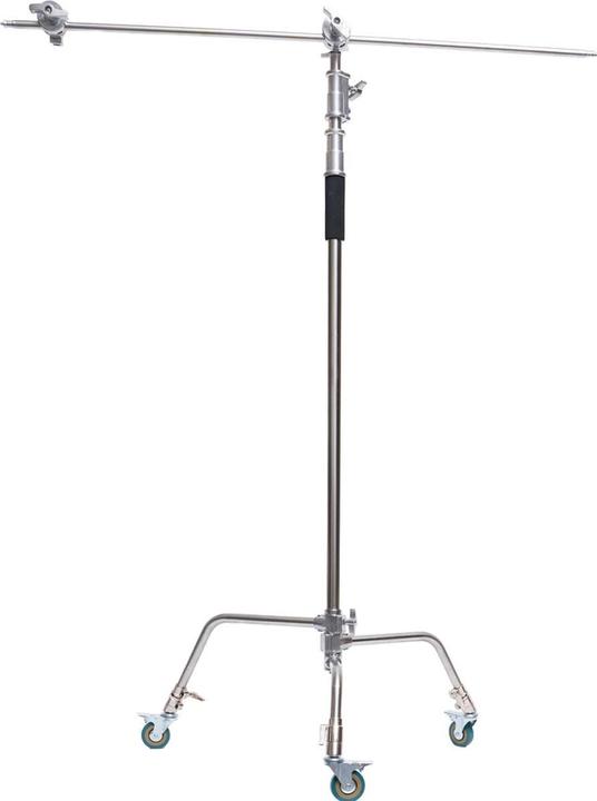 Caruba C Stand met Boomarm en Wielen LS 9W (300 cm, 15 kg)