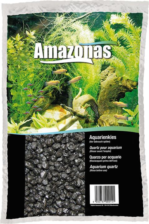 Amazonas World Gravier d'aquarium (Gravier, Pierres)