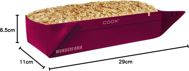 Produktbild Coox Wunderform Frame L Brotbackform Kuchenform faltbar hitzebeständig