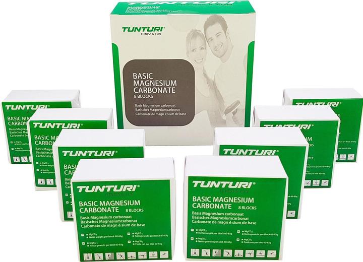 Image du produit Tunturi Magnesium Blocks 8 Stück (640 g)