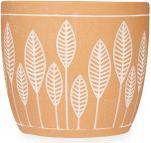 Immagine prodotto Ibergarden vaso in terracotta foglie rotondo 17x15 (17.50 cm)