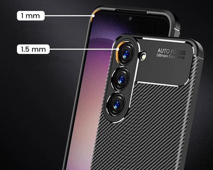 Immagine prodotto Screenguard Custodia TPU Carbon Design (Samsung Galaxy S23+)